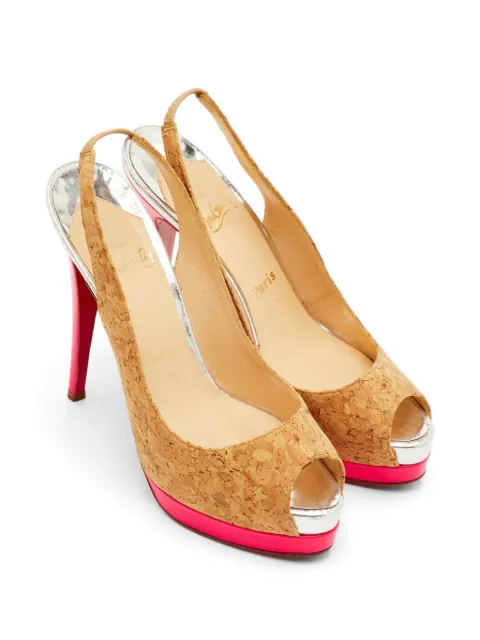 Christian Louboutin Pre-Owned Catenita platform sandals Neutrals 1304604
