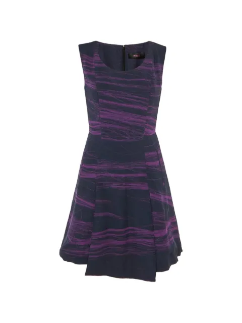 Versus Pre-Owned sleeveless crepe dress Blue 1240287