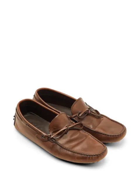Tod's Vintage Gommino leather loafers Brown 1302420