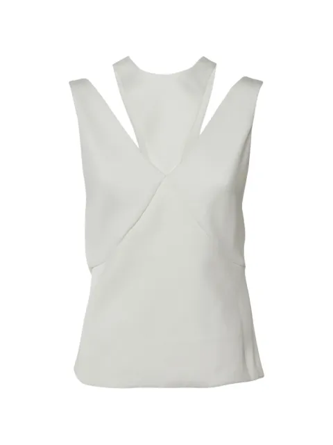 Balenciaga Pre-Owned draped sleeveless top White 1305262