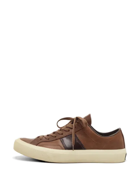 Tom Ford Vintage Cambridge leather sneakers Brown 1308382