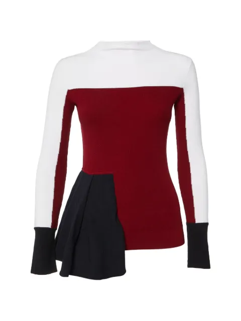 Sportmax Vintage pleat-detail top Red 1314618