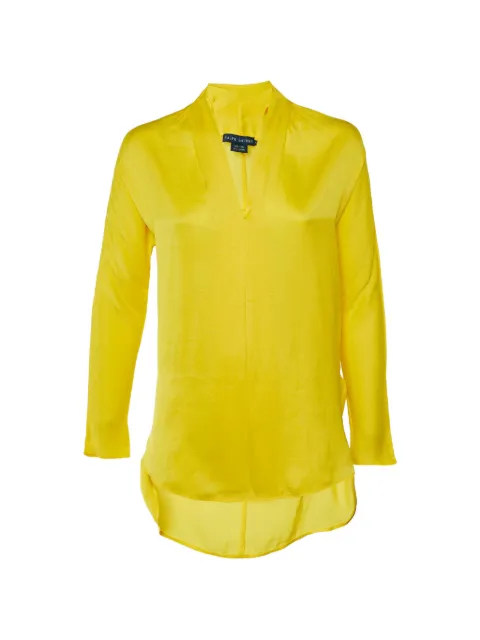 Polo Ralph Lauren Vintage georgette polyester tunic Yellow 1304712