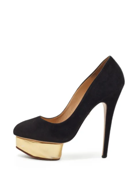 Charlotte Olympia Dolly platform pumps Black 1309813