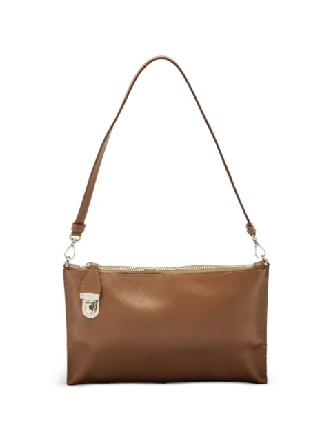 Prada Pre-Owned Saffiano-leather shoulder bag Neutrals 1304360