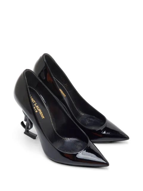 Saint Laurent Pre-Owned Opium pointed toe heeled pumps Black 1314303
