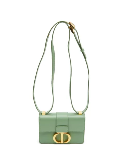 Christian Dior Pre-Owned 30 Montaigne Micro crossbody bag Green 1313097