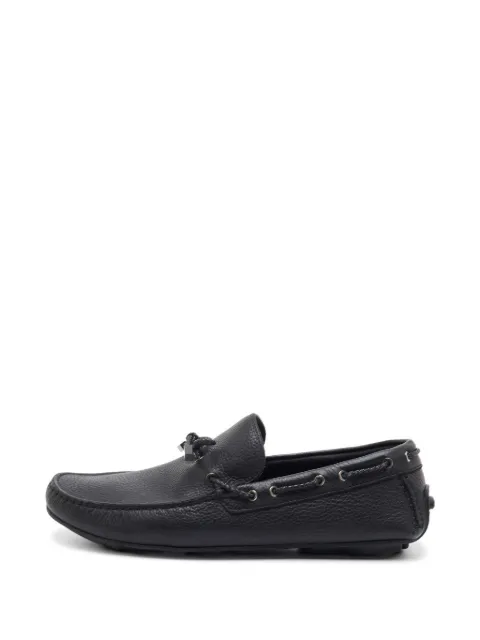 Ermenegildo Zegna Vintage bow-detailed loafers Black 1323666