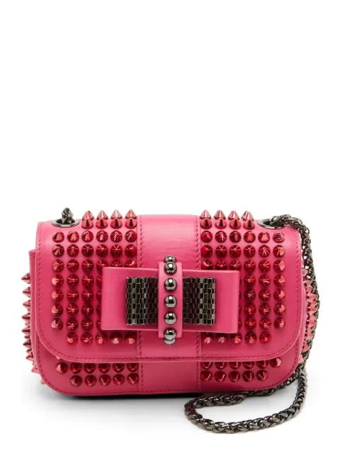 Christian Louboutin Pre-Owned Sweet Charity spiked mini bag Pink 1312473