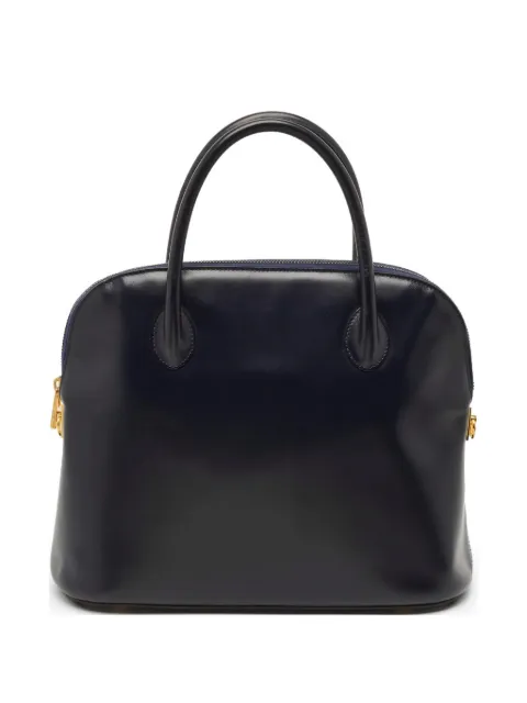 Celine Pre-Owned Dome leather tote bag Blue 1329614