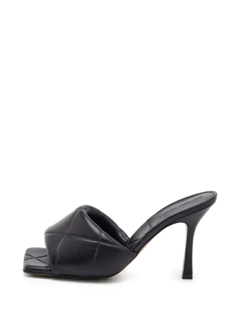 Bottega Veneta Pre-Owned Lido padded sandals Black 1329440