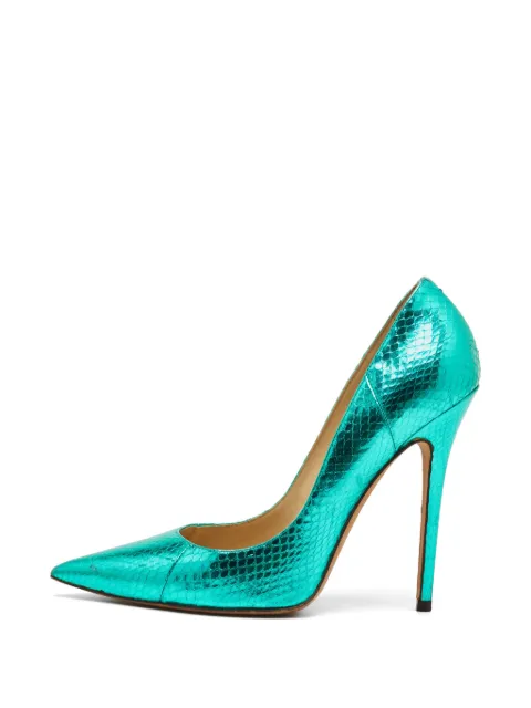 Jimmy Choo Pre-Owned Abel pointed-toe heeled pumps Green 1332738