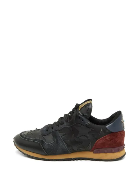 Valentino Garavani Pre-Owned Rockrunner low-top sneakers Black 1333517