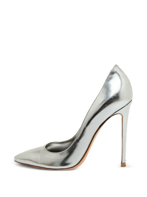 Gianvito Rossi Gianvito pointed-toe pumps Silver 1333902