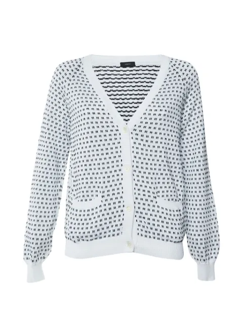 JOSEPH textured button-front cardigan White 1333679