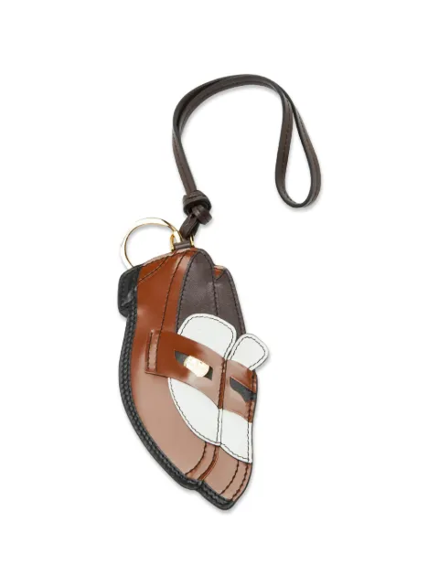 Miu Miu Pre-Owned Penny Loafer bag charm Brown 1338509