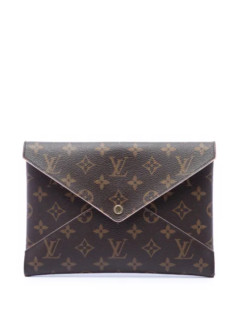 Louis Vuitton Pre-Owned 2019 Monogram Pochette Kirigami GM clutch bag Brown MWM24A03EFY00E4B