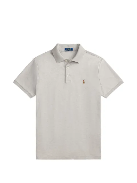 Polo Ralph Lauren embroidered-logo polo shirt Grey 710704319