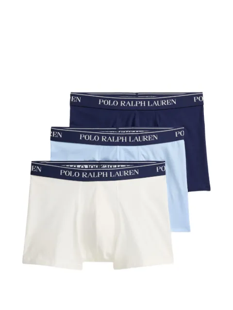 Polo Ralph Lauren logo-waistband boxers (set of three) Blue 714830299