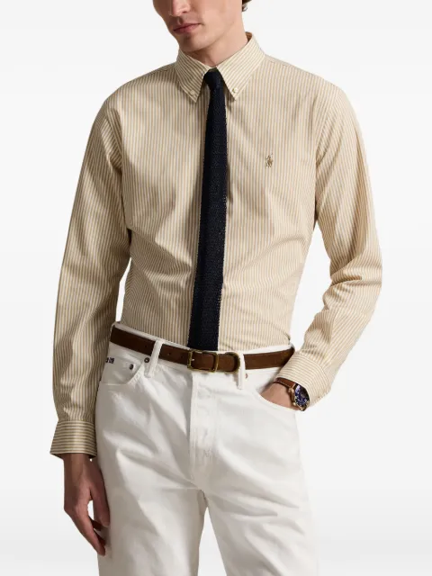 Polo Ralph Lauren striped button-down shirt Neutrals 710929346