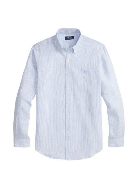 Polo Ralph Lauren striped linen shirt Blue 710B22588002