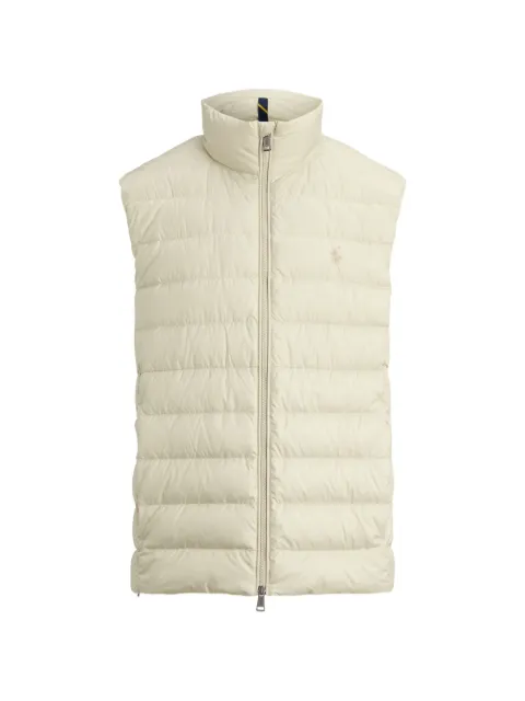 Polo Ralph Lauren Pony water-repellent quilted gilet Neutrals 710B20425004