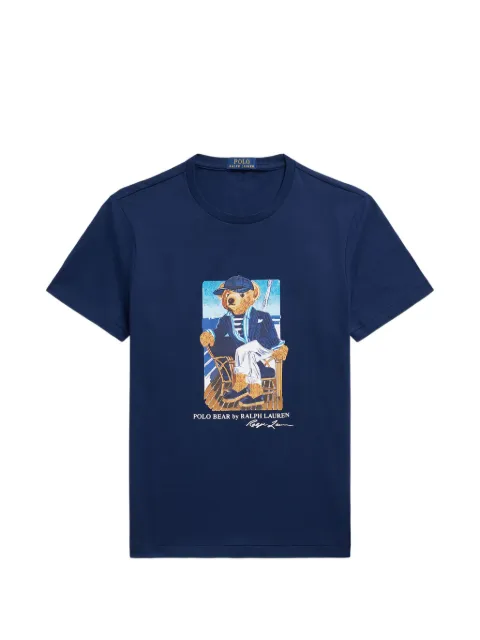 Polo Ralph Lauren Polo Bear print T-shirt Blue 710B21964001