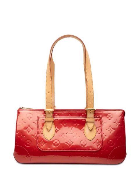Louis Vuitton Pre-Owned 2009 Monogram Vernis Rosewood Avenue shoulder bag Red A1MUOMSH5YFXULFO