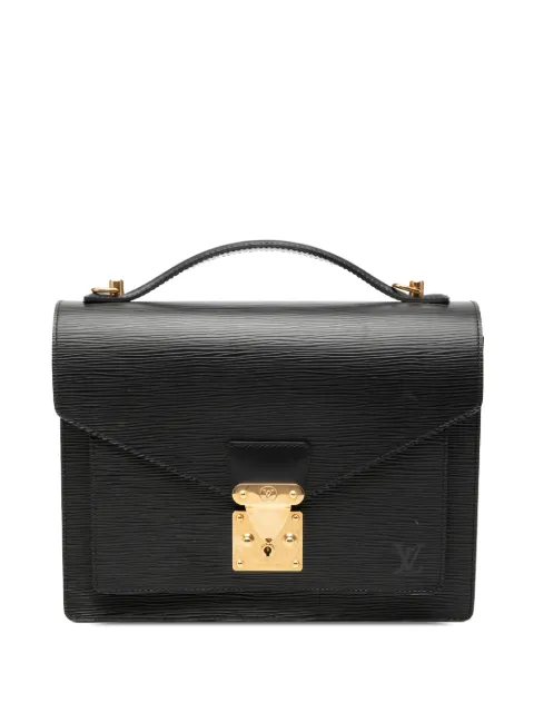 Louis Vuitton Pre-Owned 2004 Epi Monceau 28 satchel Black 8N1B5SDD6TN8507Q