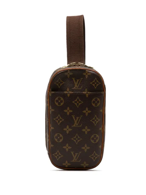 Louis Vuitton Pre-Owned 2002 Monogram Pochette Gange crossbody bag Brown 15PBGG3PQMW6AJUU