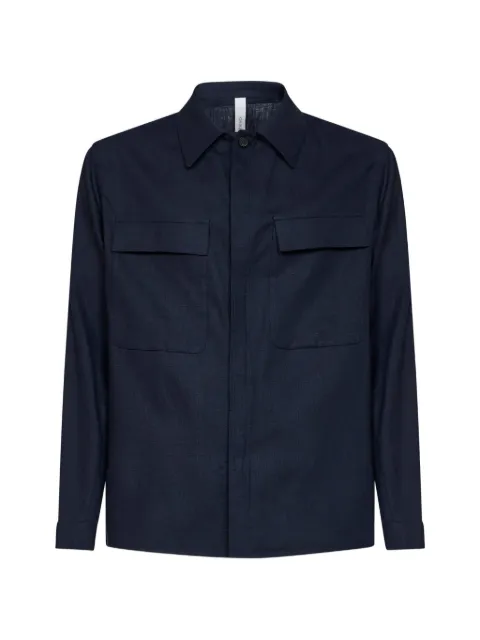 Hevo Specchiolla flap-pocket shirt Blue SPECCHIOLLA