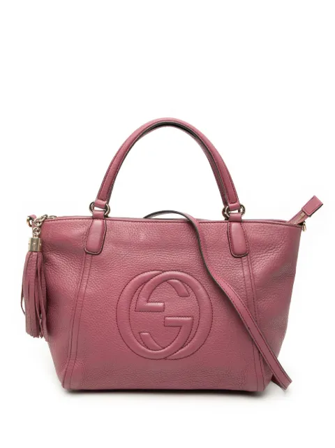 Gucci Pre-Owned 2016-2026 Small Calfskin Soho Cellarius satchel Pink Y2GW4NVMDECJCA3R