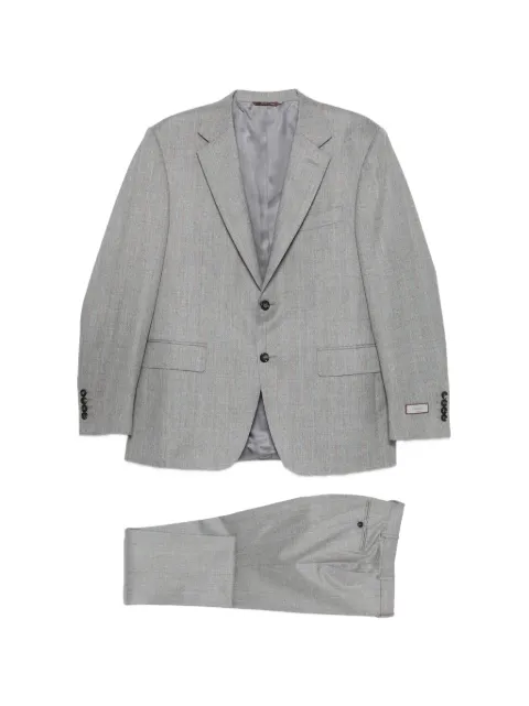 Canali pinstripe single-breasted suit Grey 1228020BF05704