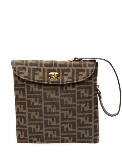 Fendi Pre-Owned 20th Century Zucca Canvas handbag Brown LZTE8A3D7E6TAOG9
