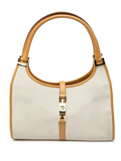 Gucci Pre-Owned 2000-2015 Suede Jackie Bardot handbag White 5IHXP689LZ0CKGKT