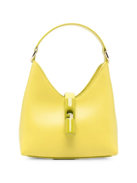 Furla mini Iride leather tote bag Yellow WE00876ARE000