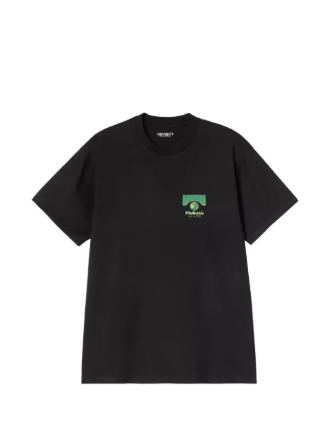 Carhartt WIP Pinball graphic-print T-shirt Black I036891