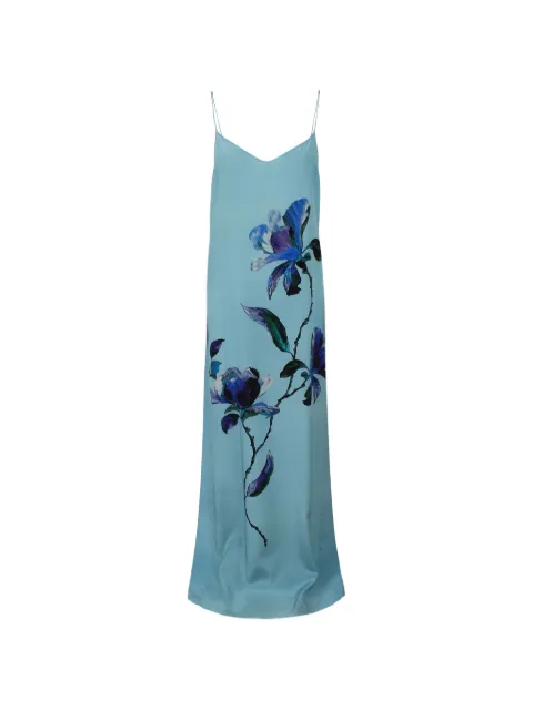Ermanno Scervino floral-print maxi dress Blue D482Q354QLD