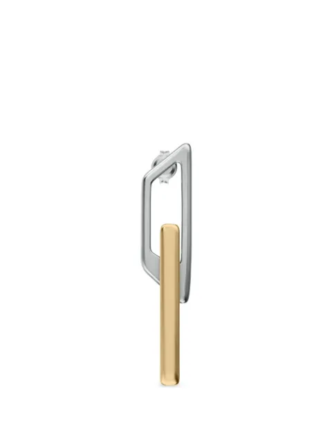 Diesel D-component drop earrings Silver DX168500DJW