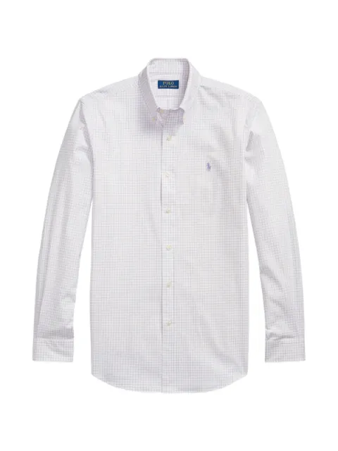 Polo Ralph Lauren check-pattern button-down shirt White 710B22585002