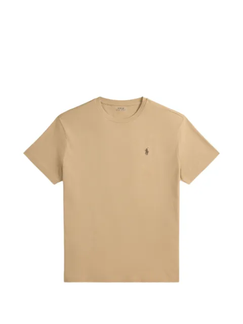 Polo Ralph Lauren logo-embroidered T-shirt Neutrals 710671438527