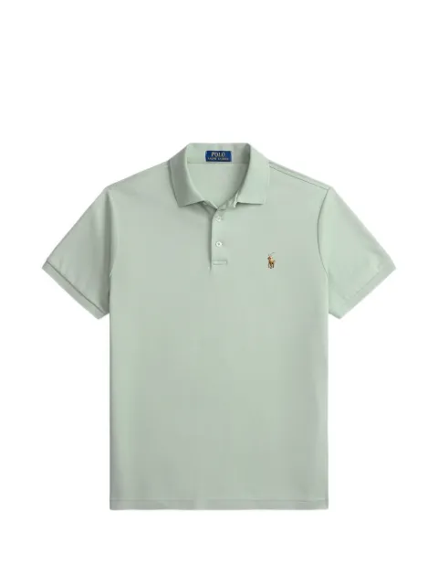 Polo Ralph Lauren logo-embroidered cotton-piqué polo shirt Green 710704319