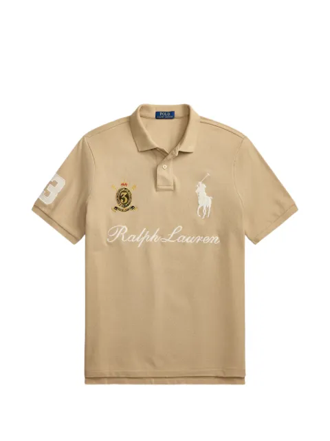 Polo Ralph Lauren Big Pony logo-embroidered polo shirt Neutrals 710B20009003