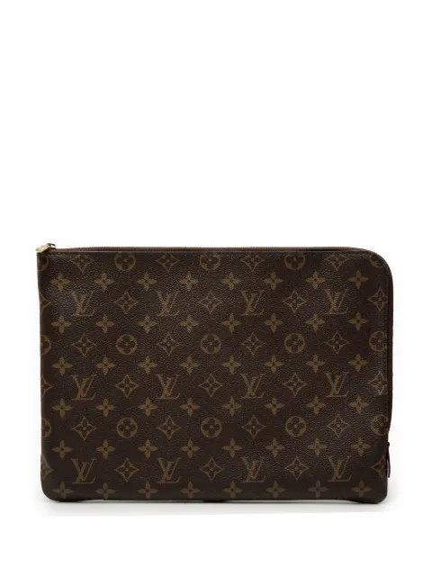 Louis Vuitton Pre-Owned 2017 Monogram Etui Voyage MM clutch bag Brown A9YHDXZXGVC4L9SA