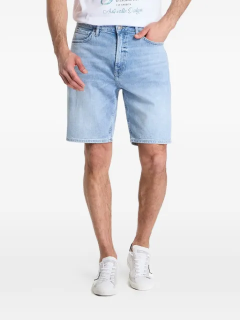 GUESS USA faded-effect denim shorts Blue M6GD27D0778R3ST