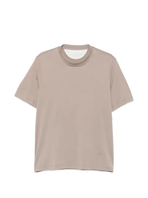 Brunello Cucinelli crew-neck short-sleeve T-shirt Neutrals M0B131308C9756