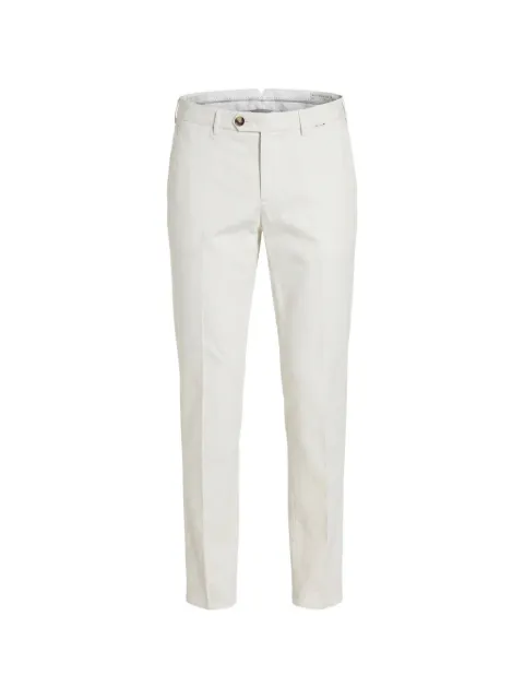 Brunello Cucinelli pressed-crease straight-leg trousers Neutrals M252DI1770C6007