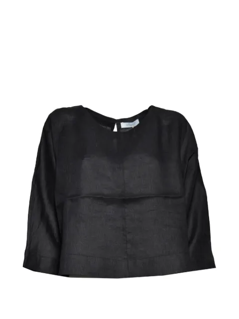 JcSophie Lenora button-fastening blouse Black L3116LENORA
