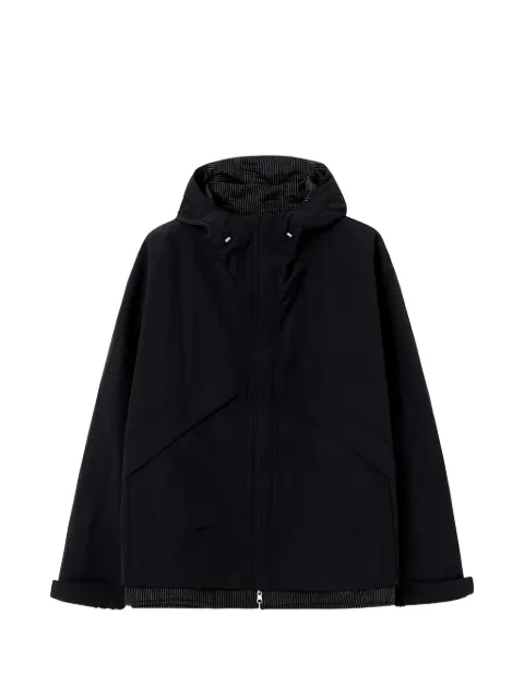 SOLID HOMME zip-up hooded jacket Black S261JP26322B
