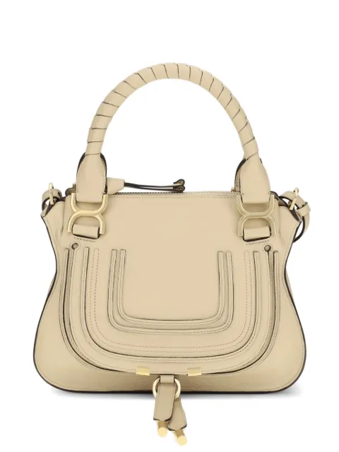 Chloé small Marcie tote bag Neutrals CHC22AS628I31